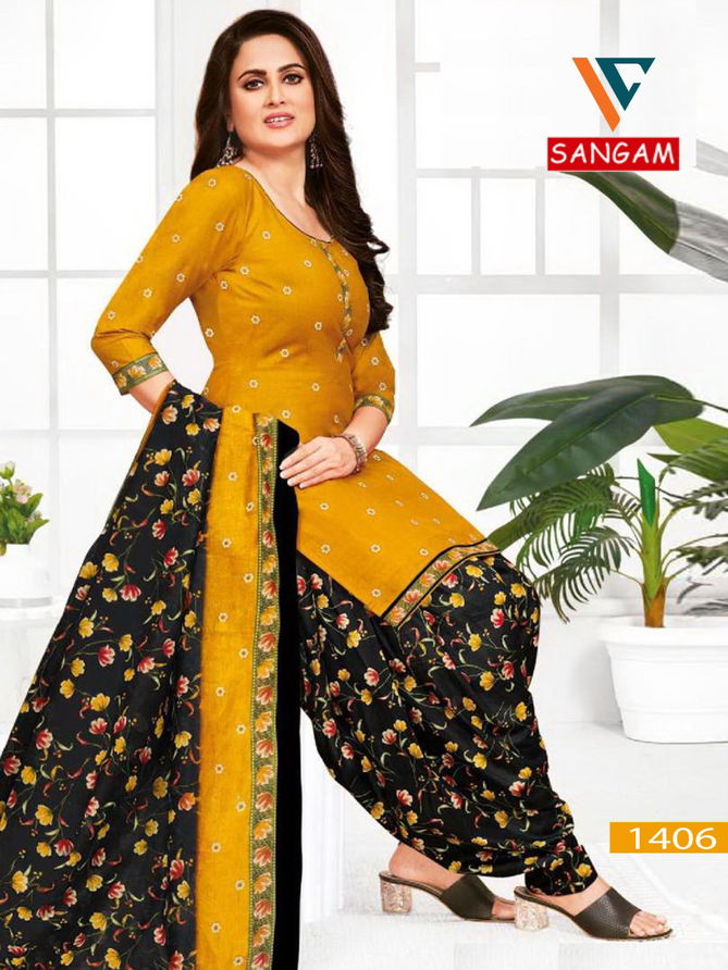 Sangam Vol 14 By Vandana Daily Wear Cotton Dress Material Wholesale Price In Surat
 